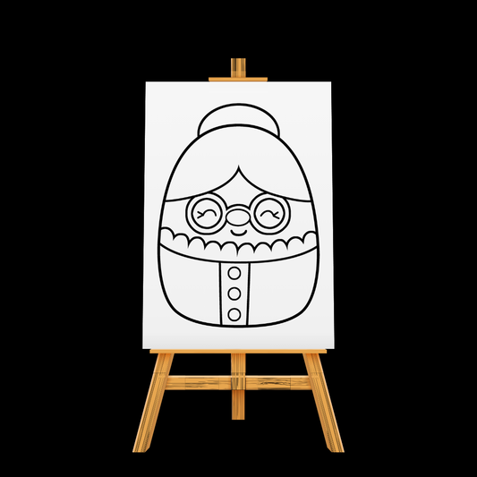 Canvas - Squish Santa
