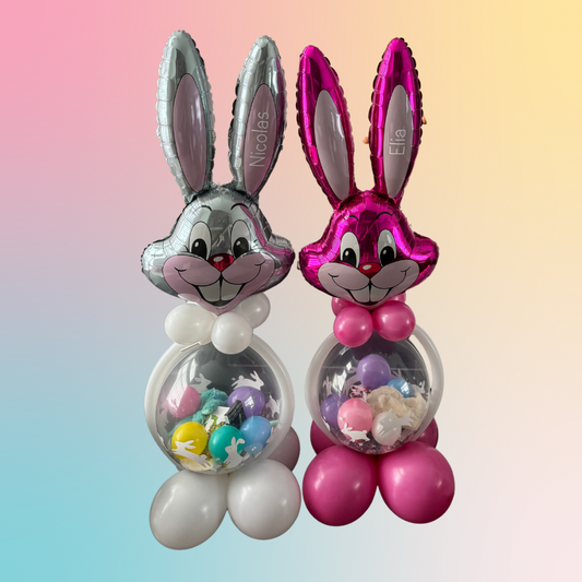 Bunny Stuffed Balloon Gift