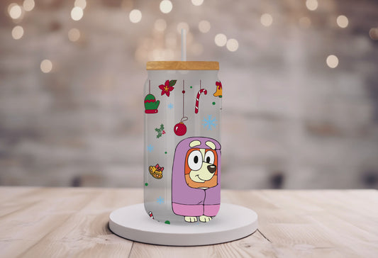 Holiday Glass cup