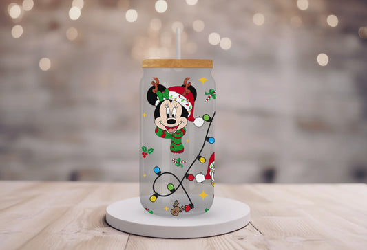 Holiday Glass cup