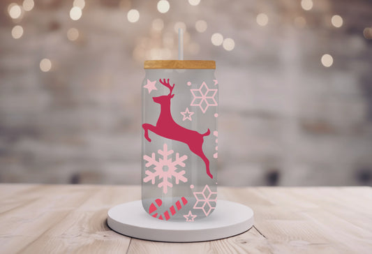 Holiday Glass cup